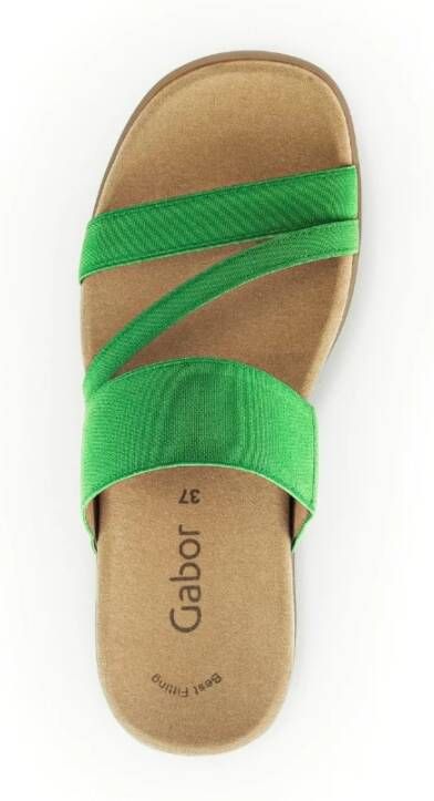 Gabor Slippers Green Dames