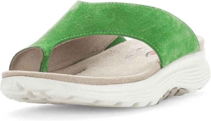 Gabor Slippers Green Dames