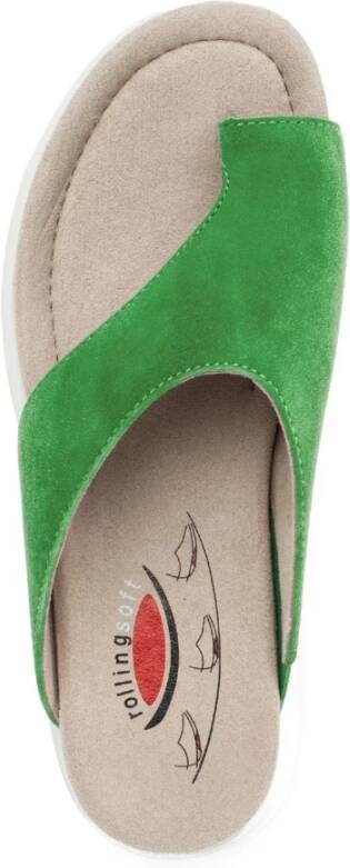 Gabor Slippers Green Dames