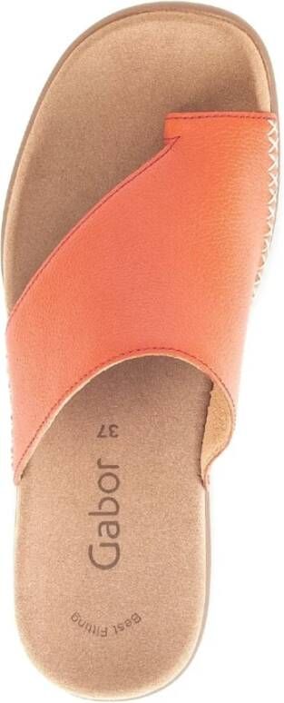 Gabor Slippers Orange Dames