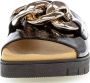 Gabor black casual open slippers Zwart Dames - Thumbnail 9