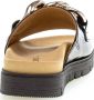 Gabor black casual open slippers Zwart Dames - Thumbnail 10