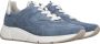Gabor Comfortabele blauwe suède sneakers voor dames Blue Dames - Thumbnail 4