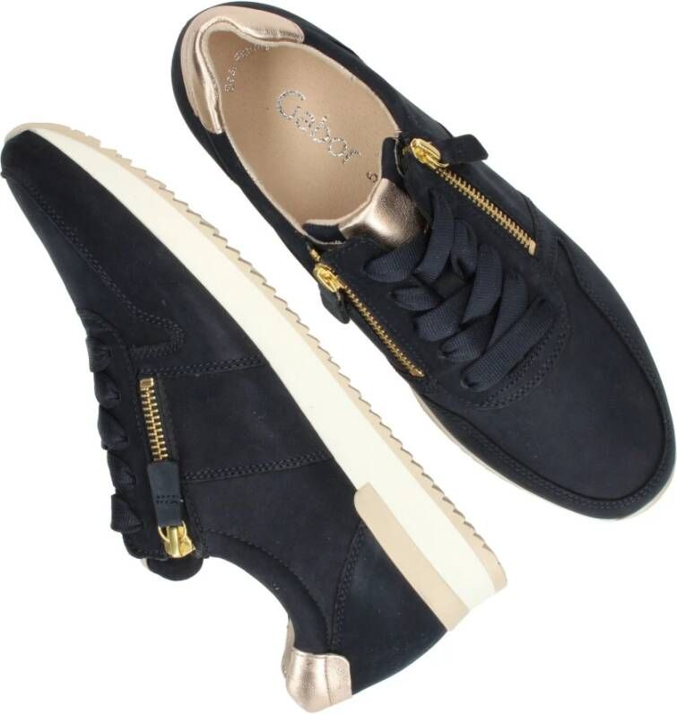 Gabor sneaker Blauw Dames