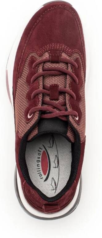 Gabor Sneakers Rood Dames