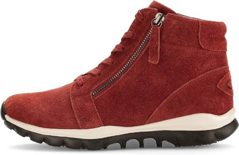 Gabor Sneakers Rood Dames