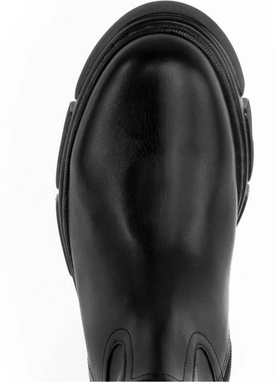 Gabor Sportieve Leren Synthetische Leren Laarzen Black Dames