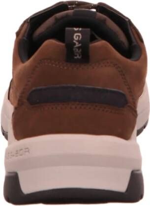 Gabor Sportieve Veterschoen Bruin Brown Heren