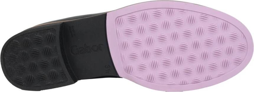 Gabor Stijlvolle dames loafer Zwart