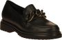 Gabor Stijlvolle zwarte leren loafers met uitneembaar voetbed Black Dames - Thumbnail 11