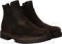 Gabor Suède Chelsea Boot met Metallic Detail Brown Dames - Thumbnail 4