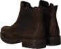 Gabor Suède Chelsea Boot met Metallic Detail Brown Dames - Thumbnail 6