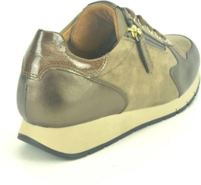 Gabor Taupe Brons Fijn Runner Tiret Multicolor Dames