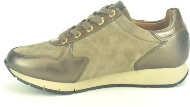 Gabor Taupe Brons Fijn Runner Tiret Multicolor Dames