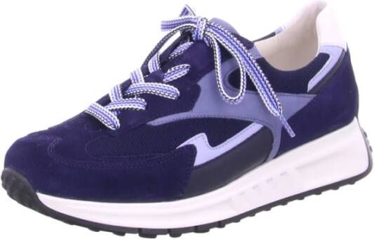 Gabor Turquoise Capsule Collectie Sneakers Blue Dames