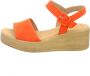 Gabor Oranje Suède Sandalen 531 Stijlvol Model Orange Dames - Thumbnail 9