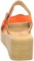 Gabor Oranje Suède Sandalen 531 Stijlvol Model Orange Dames - Thumbnail 10