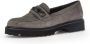 Gabor Grijze Velvet Loafers Stijlvol Comfortabel Gray Dames - Thumbnail 2