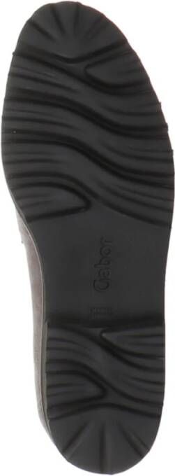 Gabor Velours Slipper Gray Dames