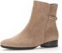 Gabor Velvet Sand Enkellaarzen Beige Dames - Thumbnail 4