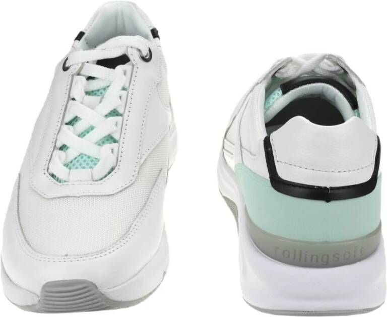 Gabor Walking Sneaker Wit Combi White Dames