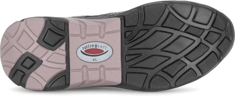 Gabor Wandelende Rollende Sneaker Zwart Mix