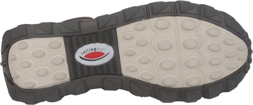 Gabor rollingsoft sensitive 96.876.30 dames rollende wandelsneaker bruin waterdicht - Foto 2