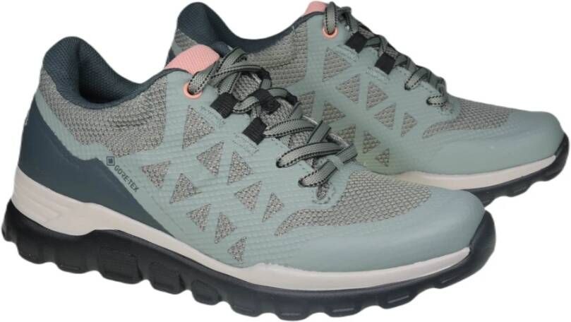 Gabor Waterdichte wandelsneaker Groen Multicolor Dames