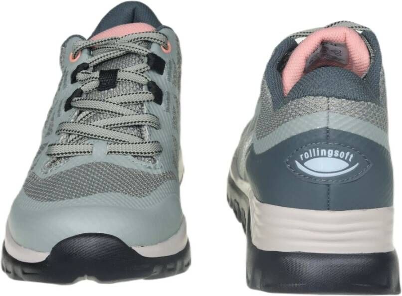 Gabor Waterdichte wandelsneaker Groen Multicolor Dames