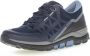 Gabor rollingsoft sensitive 96.989.46 dames rollende wandelsneaker blauw - Thumbnail 3