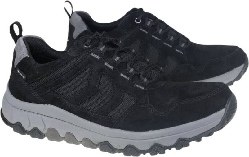 Gabor Waterdichte wandelsneakers Zwart Black Heren