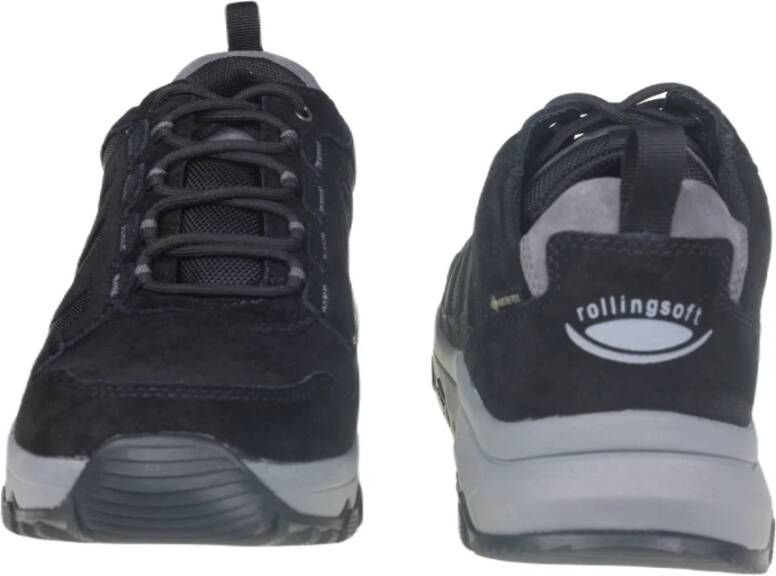 Gabor Waterdichte wandelsneakers Zwart Black Heren