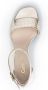 Gabor Gouden leren reptielenprint sandalen Yellow Dames - Thumbnail 12