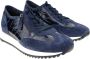 Gabor Wijde Sneaker Blauw Suède Blue Dames - Thumbnail 4