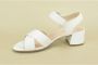 Gabor Wit Zand. + R. DH. 3cm Verhoog je stijl met deze hoge hak sandalen voor vrouwen White Dames - Thumbnail 3