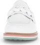 Gabor Comfortabele Leren Loafers voor Dames White Dames - Thumbnail 7