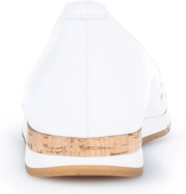 Gabor Witte Casual Veterschoenen White Dames