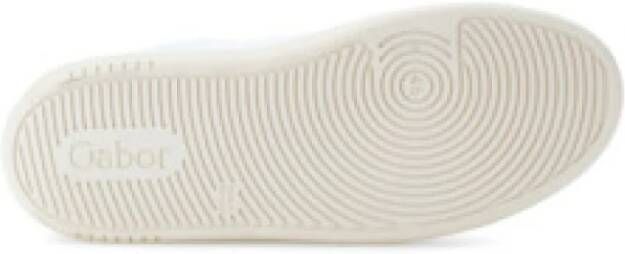 Gabor Witte Dames Sneaker Comfortabel & Stijlvol