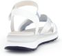 Gabor Witte damessandaal met klittenbandsluiting Multicolor Dames - Thumbnail 6