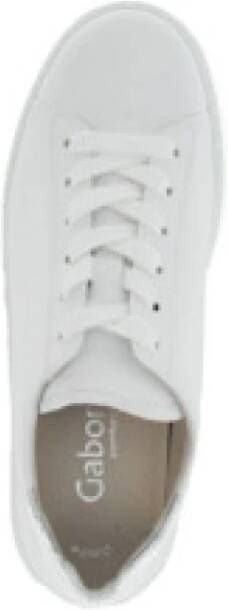 Gabor Witte damessneakers casual stijl