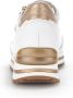 Gabor Sneakers met sleehak Turijn vrijetijdsschoen lage schoen veterschoen met mooie metallic details - Thumbnail 6