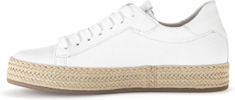 Gabor Witte gladleren manden White Dames