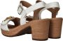 Gabor 44.765.20 Nappa Nava Gold-pumps hak open-sandaal met hak - Thumbnail 6
