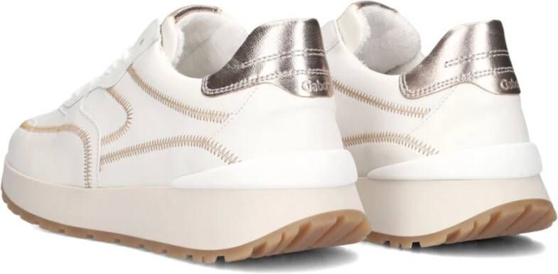 Gabor Witte Low-Top Sneakers