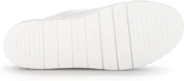 Gabor Witte vetersneaker voor vrouwen