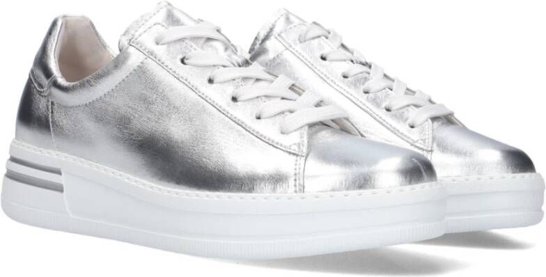 Gabor Zilveren 395 Sneakers voor Vrouwen