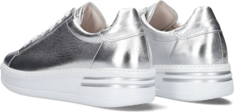 Gabor Zilveren Low-Top Sneakers