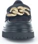 Gabor Zwart Goud Mat Gesloten Loafers Black Dames - Thumbnail 5