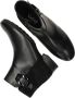 Gabor Zwart leren enkellaarsje met comfortabele hak Black Dames - Thumbnail 15