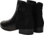 Gabor Zwart leren enkellaarsje met comfortabele hak Black Dames - Thumbnail 16